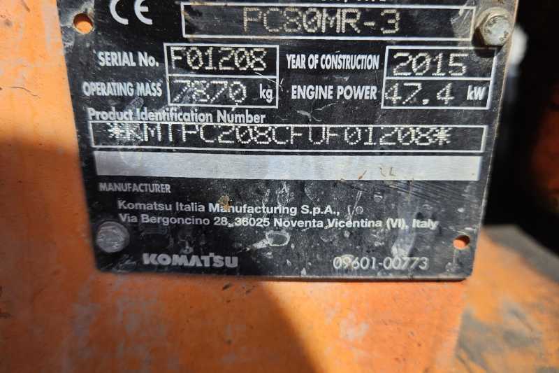 OmecoHub - Immagine KOMATSU PC80MR3